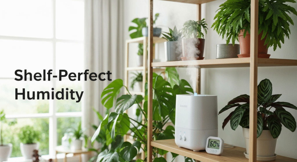 Space-Saving Tech: The Best Compact Smart Humidifiers for Plant Shelves