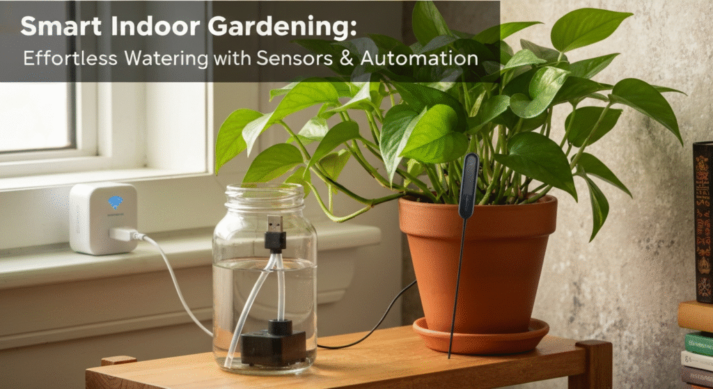 How to Connect a Smart Moisture Sensor to a Smart Watering Pump (The Complete Guide)