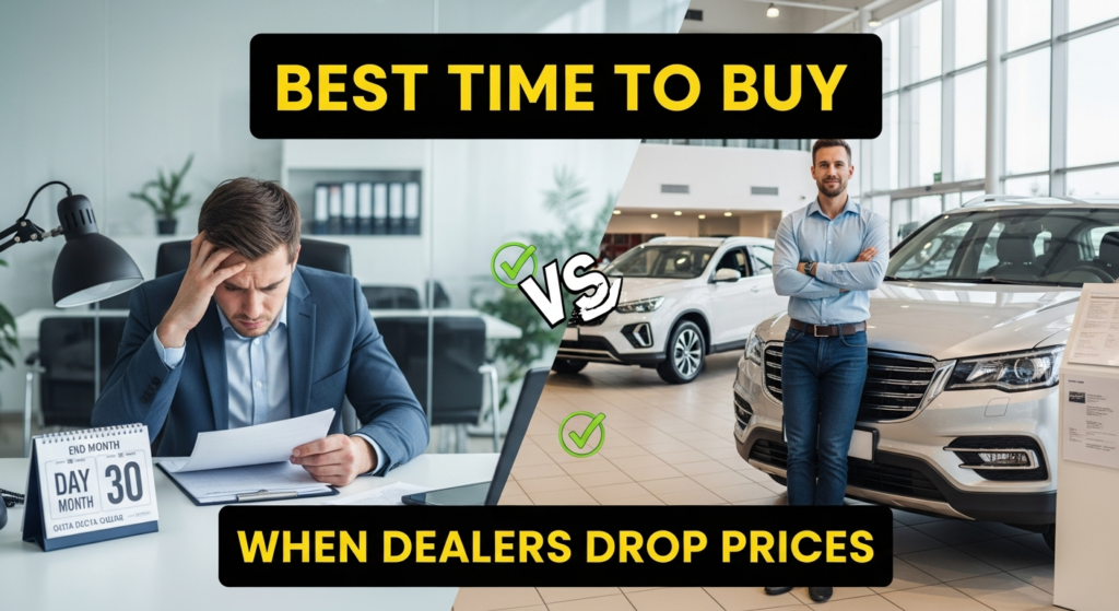 When Do Car Dealerships Lower Prices? The Real Timeline Nobody Tells You